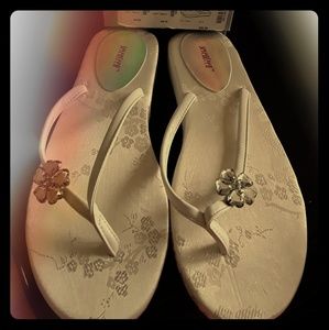 Wedding flip flops brand new in box